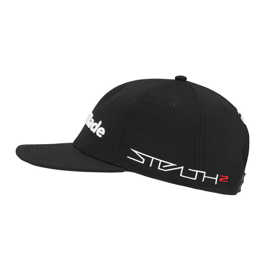 flat bill fitted golf hats
