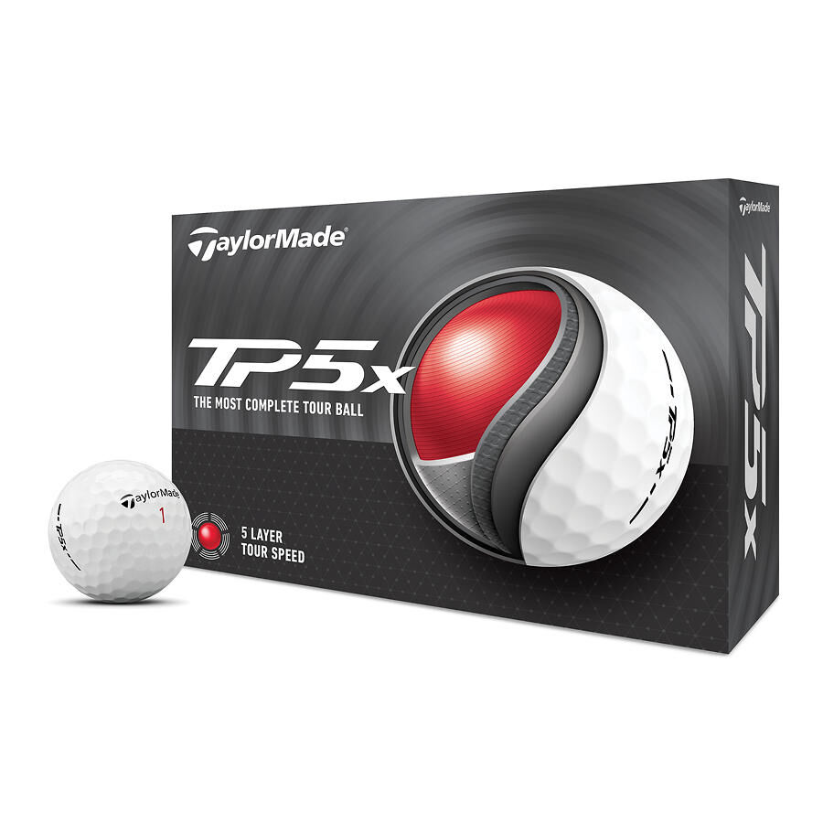 Amazon.co.jp: テーラーメイド(TAYLOR MADE) ゴルフボール TP5x pix ホワイト 2ダース(24個入り)  2024年モデル TMJ24 オリジナルポケットティッシュ付き : スポーツ＆アウトドア