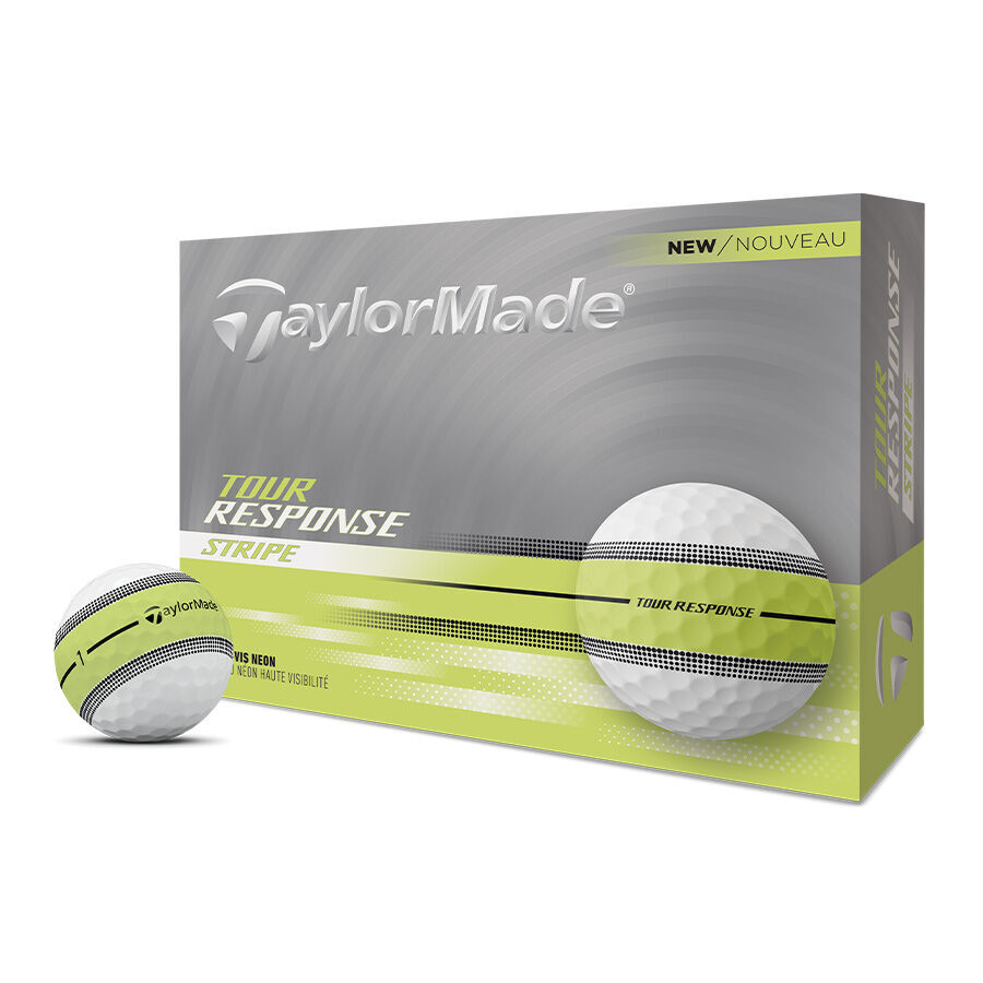 その他 TaylorMade TOUR RESPONSE TaylorMade Golf Tour Response Stripe Ball Blue/Pink Dozen