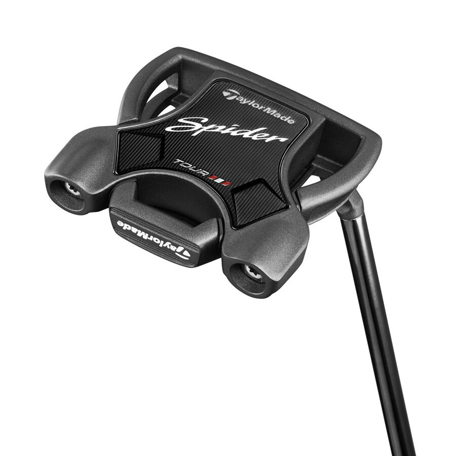 TaylorMade Spider tour black 中尺パター39インチ 長尺パターも登場】ブラックPVDの「スパイダーツアーブラック