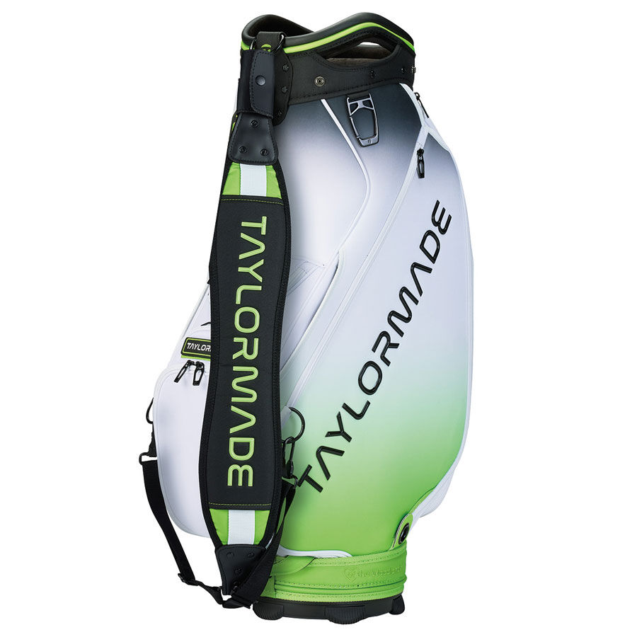 【最終価格】TaylorMade ゴルフバッグ ホワイト/グリーン Cosmic Capture Staff Bag