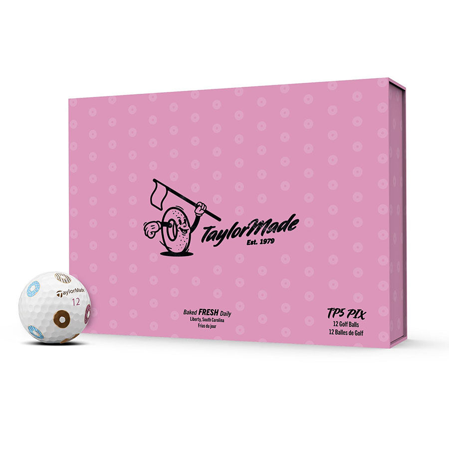 テーラーメイド TP5pix donut ボール ゴルフボール ドーナツボール Pix Donuts