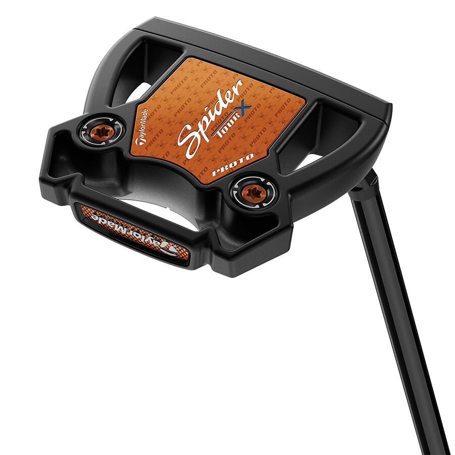 TaylorMade Spider X PROTO パター オレンジ/ブラック Spider Tour X Proto Short Slant